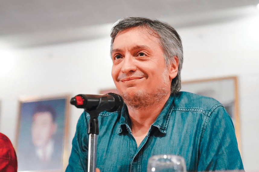 Máximo Kirchner habló sobre la ausencia de la CGT en la marcha de&nbsp;Cristina