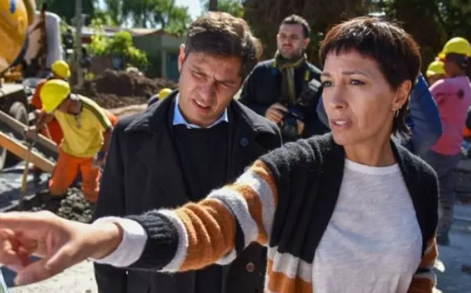 Kicillof y Mayra mostraron diferencias en el arranque de la&nbsp;campaña