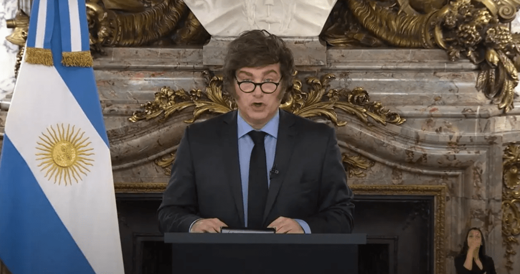 Tras el discurso de Milei, se recuperan acciones y&nbsp;bonos