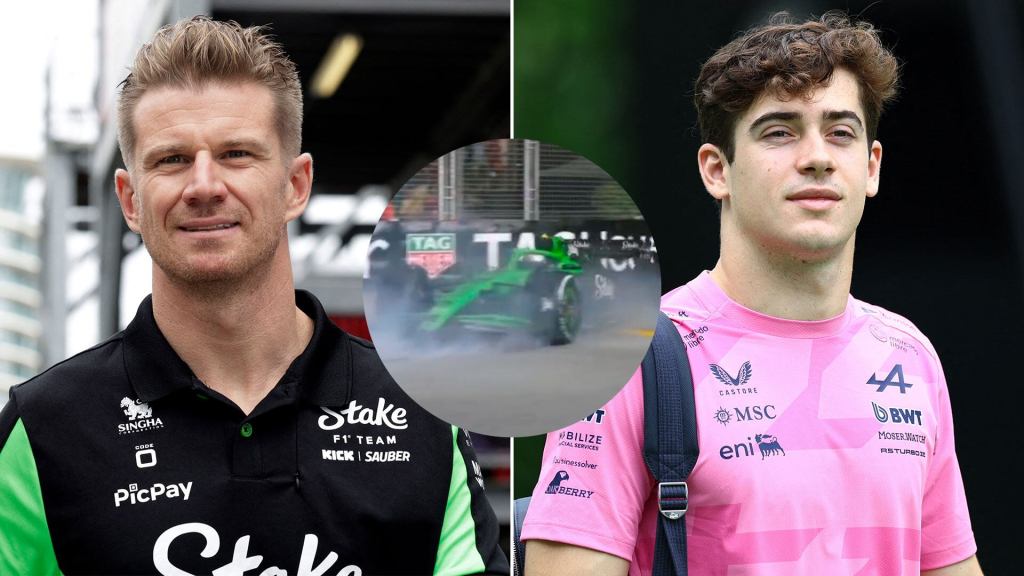 La llamativa acusación de Hülkenberg a Colapinto por el trompo que sufrió en el GP de&nbsp;Singapur